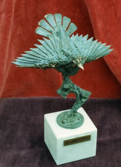 Bronze Finch in Flight